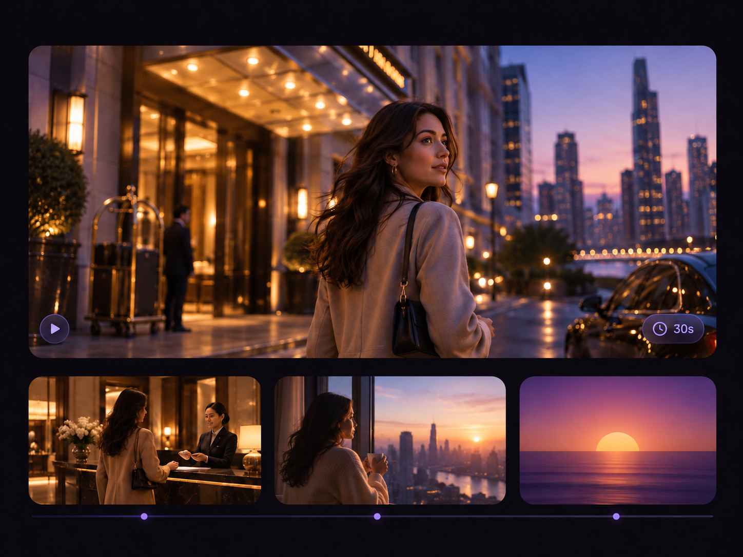 SeedanceHub Seedance 2.5 AI video generator for creating 30-second cinematic video stories